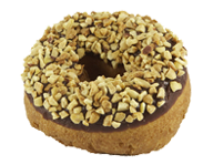 Chocolate Peanut Cake Donut Chocolate Peanut Cake Donut