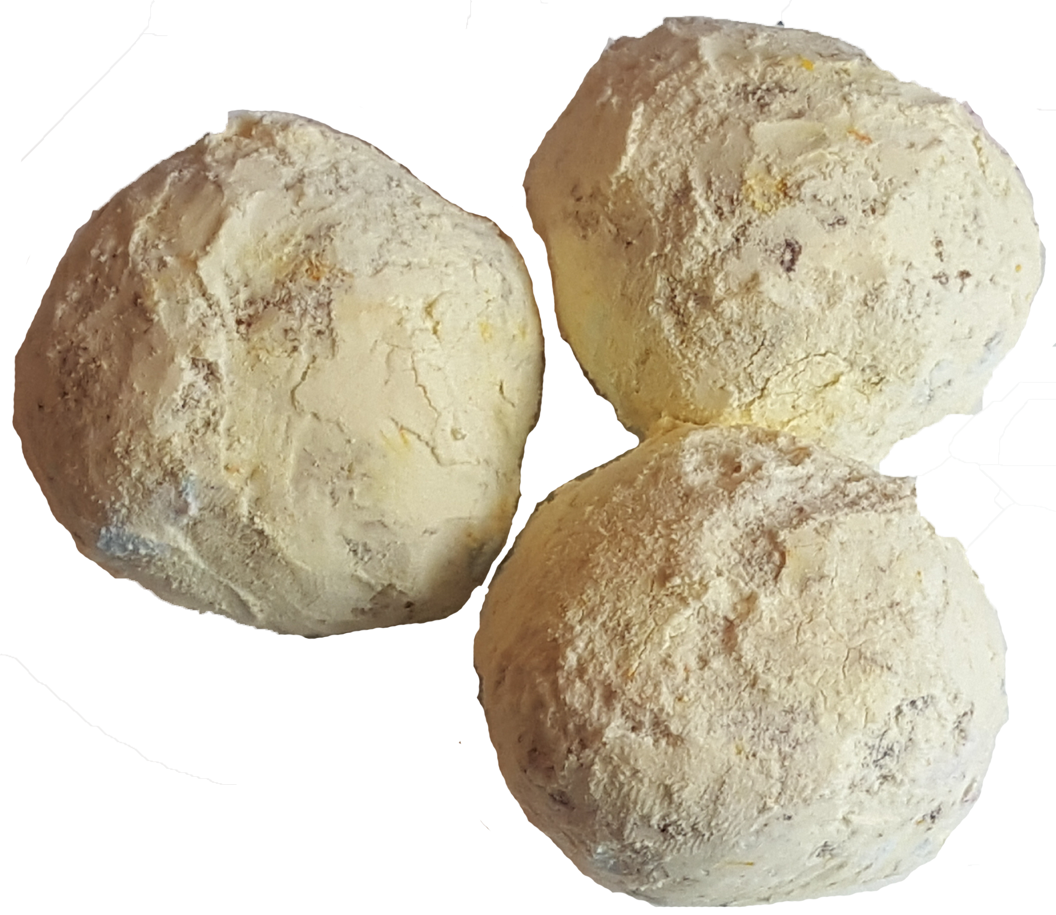 Yellow Powdered Cake Donut Holes Yellow Powdered Cake Donut Holes