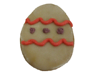 Decorated Egg Cookie Decorated Egg Cookie