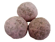 Pink Powdered Cake Donut Holes Pink Powdered Cake Donut Holes