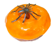 Halloween Devil's Food Cake Donut Halloween Devil's Food Cake Donut
