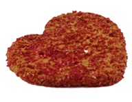 Valentine's Day Heart Cookie - Red Sugar Valentine's Day Heart Cookie - Red Sugar