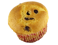 Low Fat Chocolate Chip Muffin Low Fat Chocolate Chip Muffin