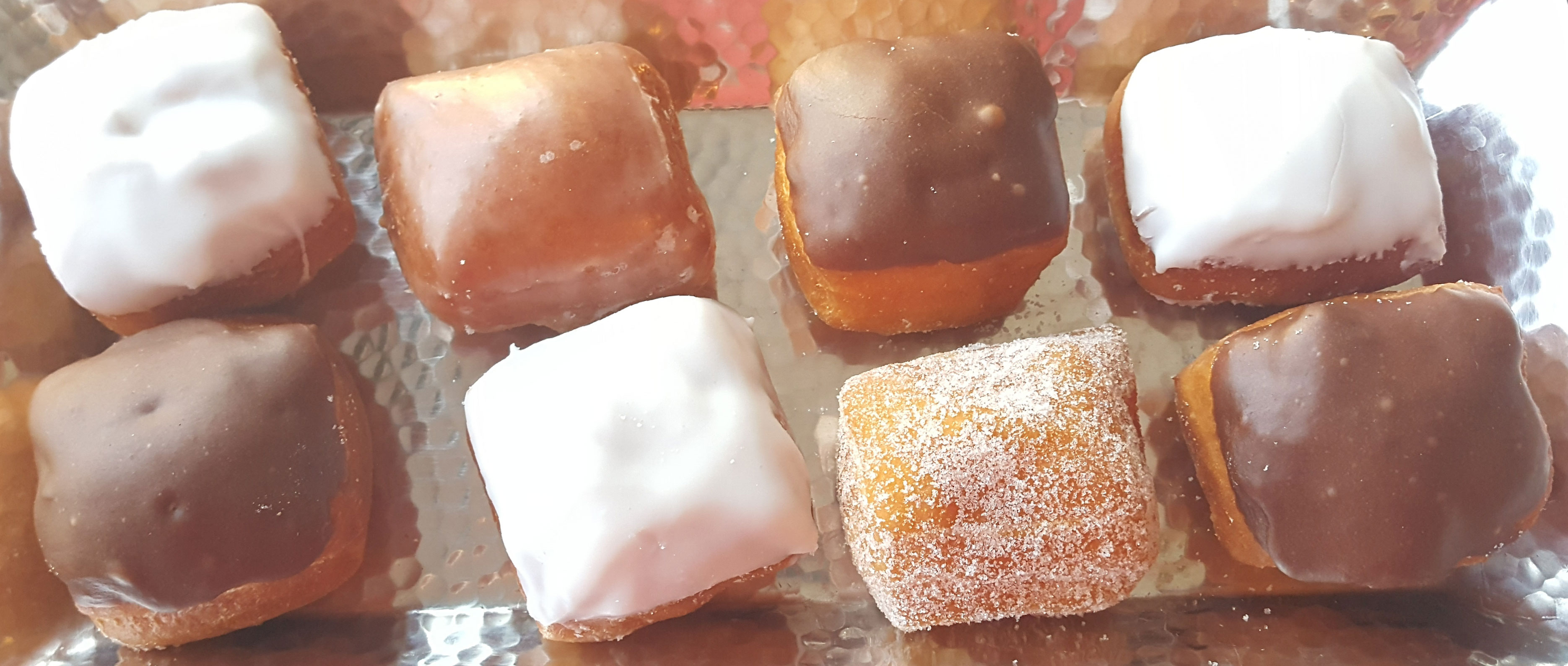 mini square donuts  