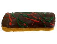 Chocolate Christmas Long John