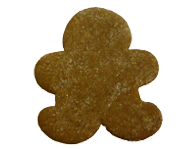 Gingerbread Man Sprinkled with Crystal Sugar