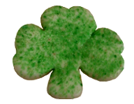 Sugared Shamrock Cookie