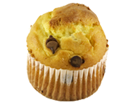 Banana Chocolate Chip Muffin