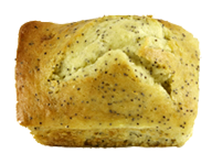 Mini Loaf -Lemon Poppy Mini Loaf- Lemon Poppy